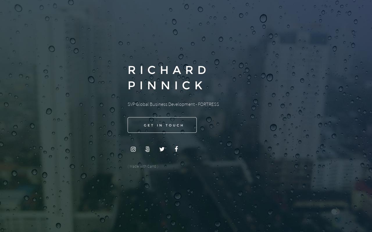 Carrd profile picture for @richard